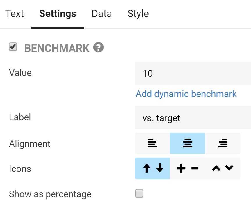 survey report fixed benchmark settings